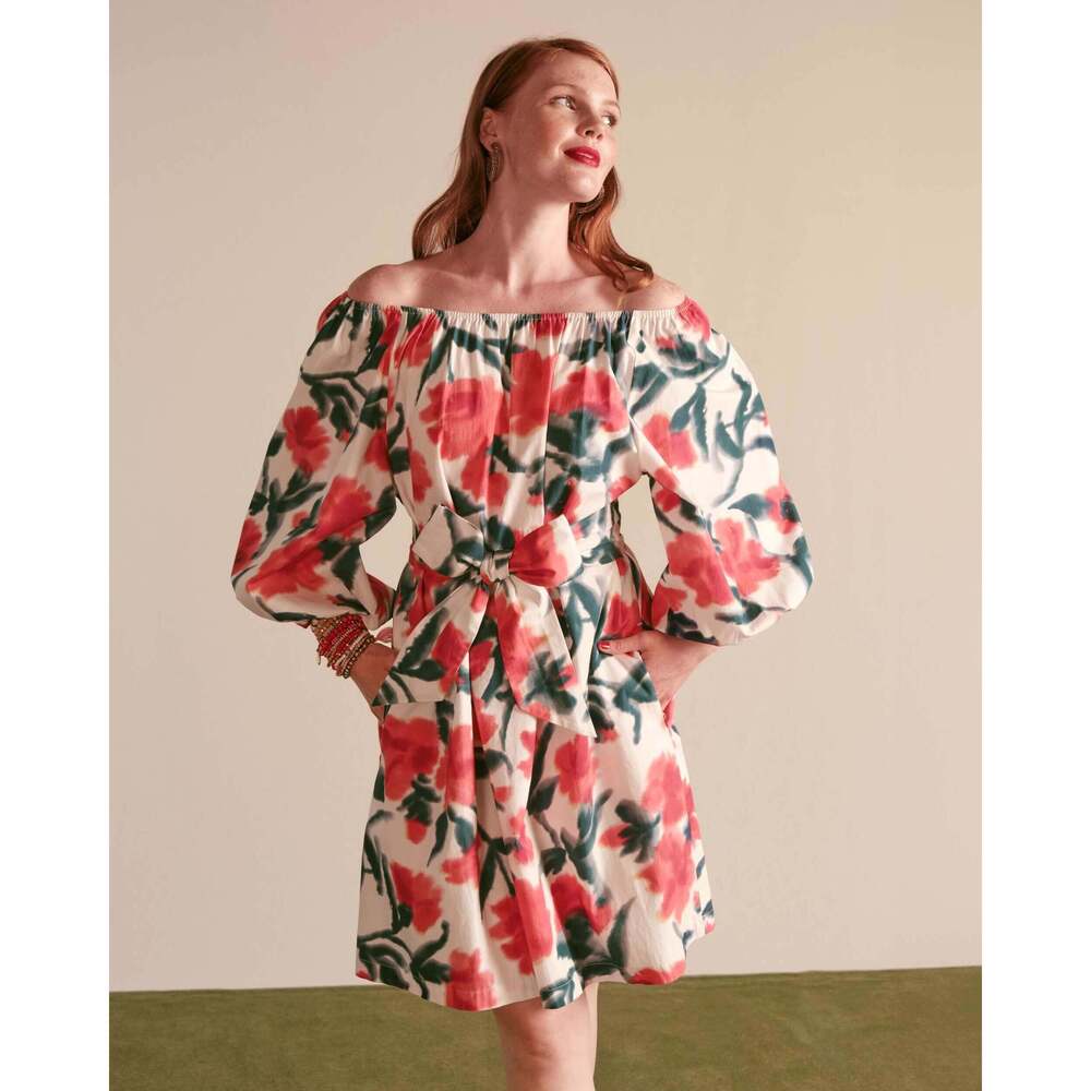 Bliss Mini Dress - Pink Lotus